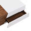 Table basse à plateau coulissant moderne avec rangement Modern
