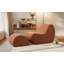 Fauteuil d'appoint avec repose-pieds Modern Wave-1514786074