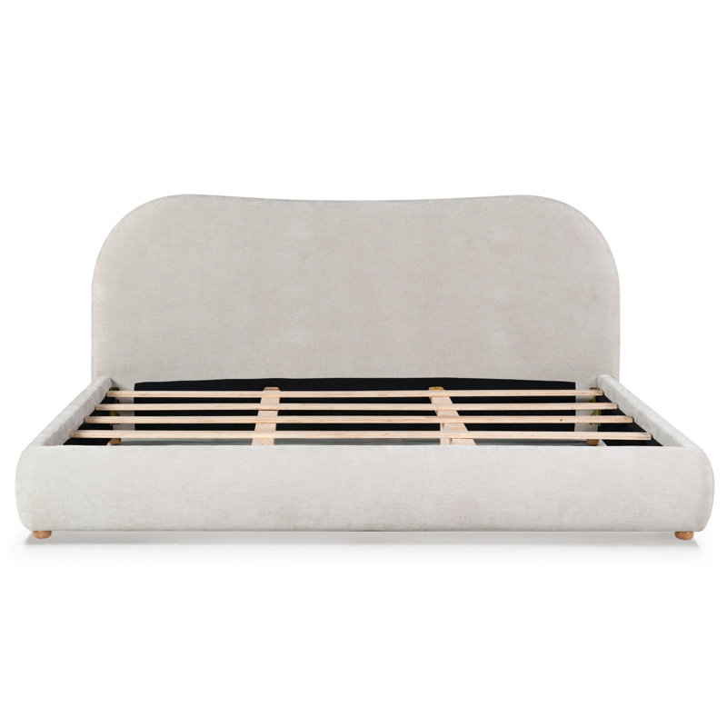 Beccarose Bed, Queen, Natural/Beige