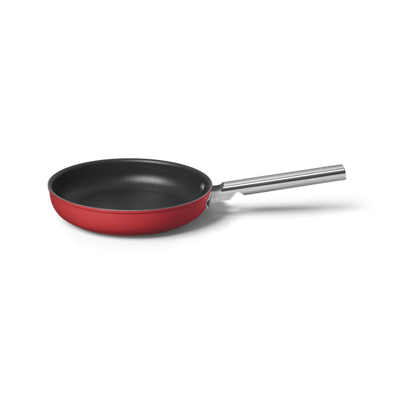 SMEG 10-inch Frying Pan, Rouge, 10"