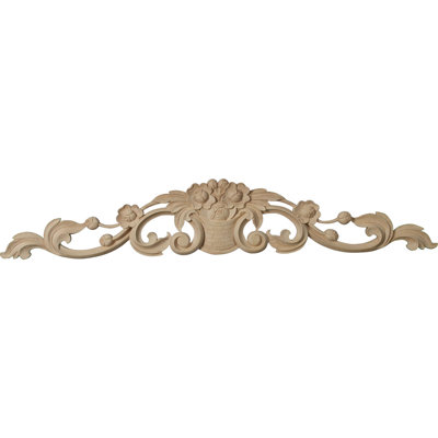Bradford Flower Basket Center with Scrolls