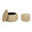 Burditt Round Fabric Upholstered Storage Ottoman-138630747