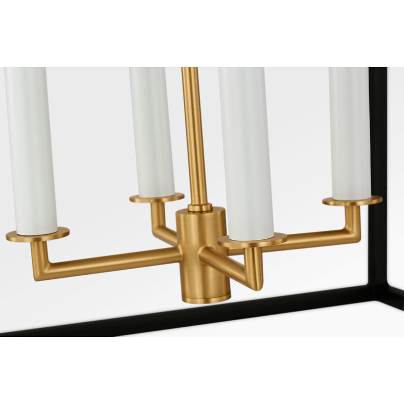 Carlyle Lantern, Midnight Black, 4, 98" H x 21" W  x 21" D