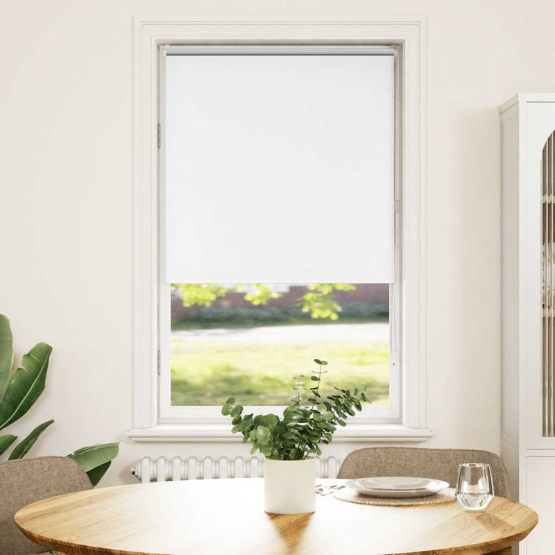 Roller Blind, White, 75cmW x 130cmL