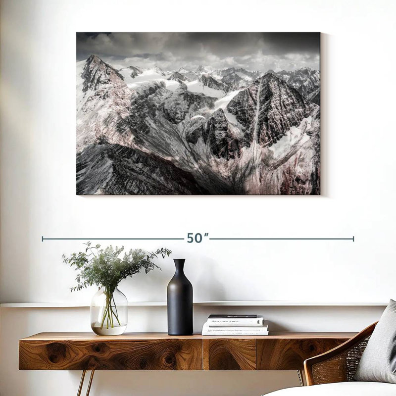Alvord Winter Paragliding, 26" H x 39" W