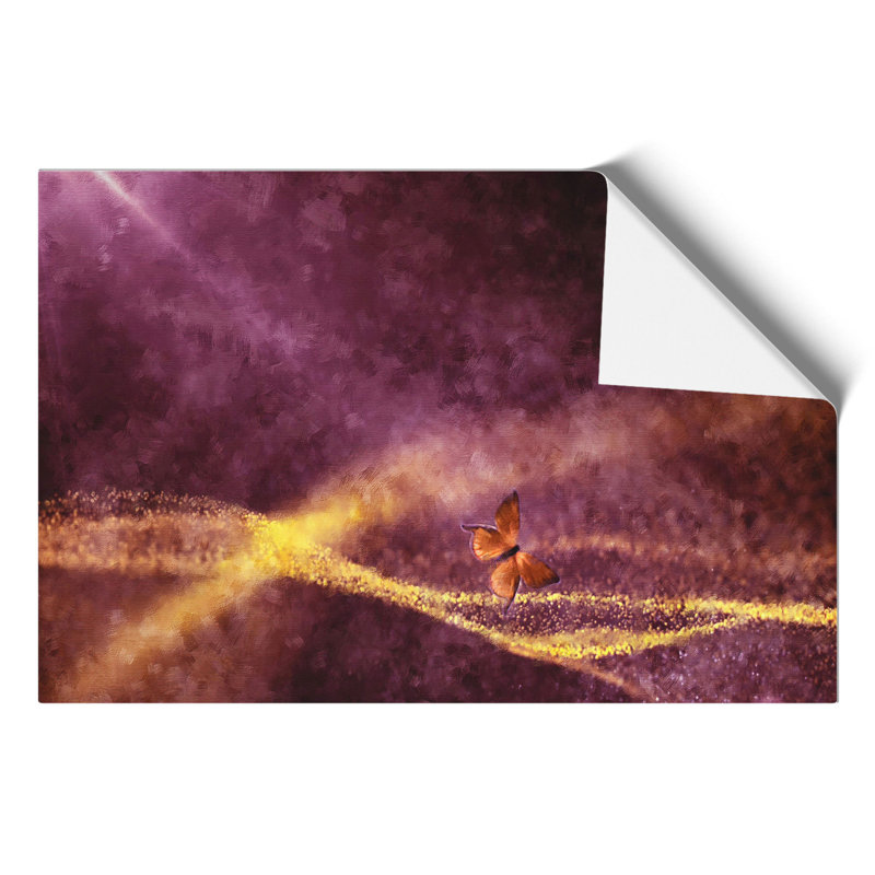 Butterfly Painting - Frameless Print, 21cm H x 30cm W x 0.1cm D