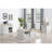 Rustic Style Antique White 1Pc Coffee Table Living Room Table W Drawer Open Shelves