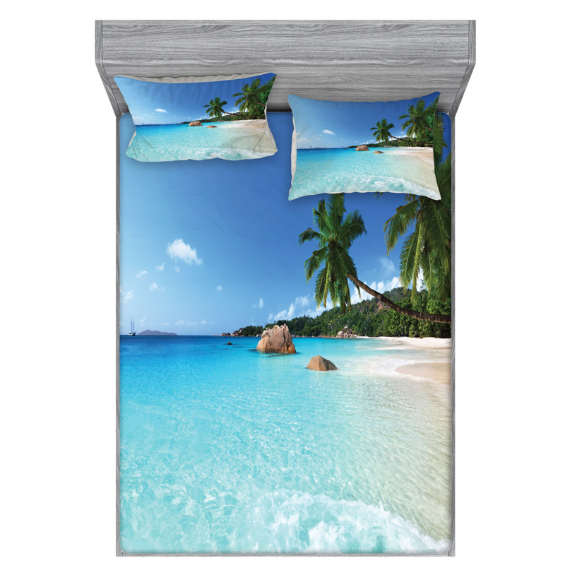 Microfiber Sheet Set, Full Sheet Set with Fitted Sheet