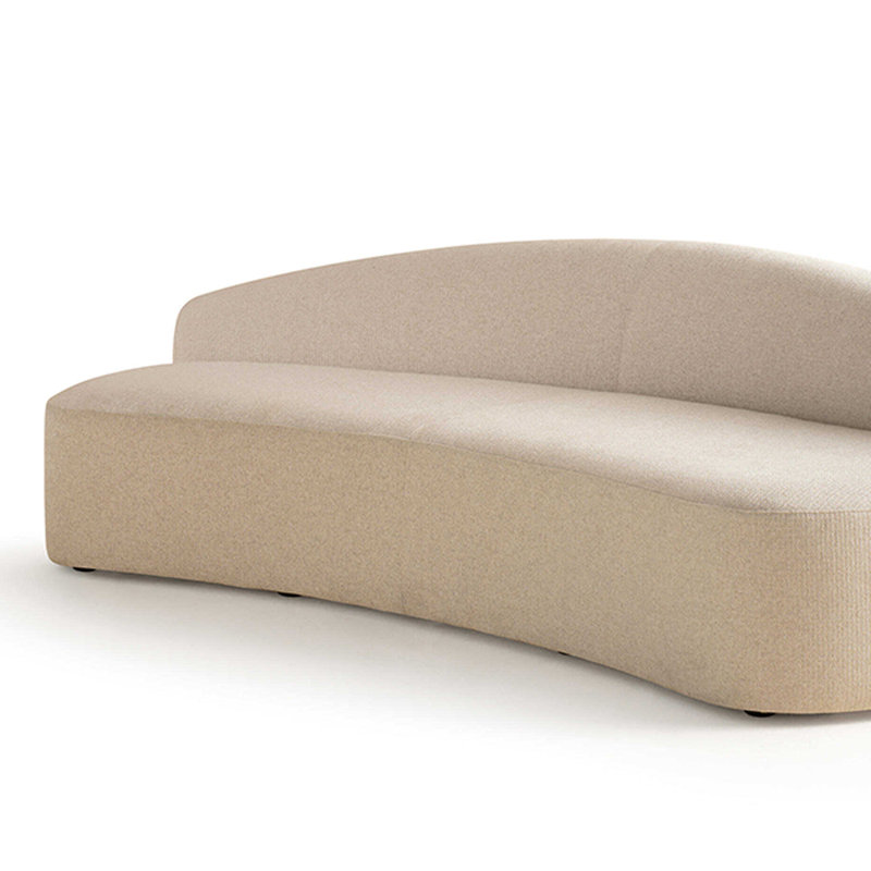 Chaise en bois massif élégante et confortable, Blanc cassé / blanc