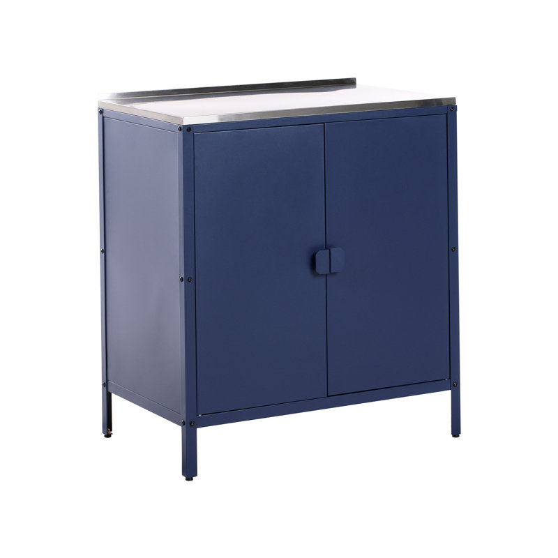 Outdoor Kitchen Cabinet VILAMA Blue