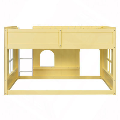 Lit mezzanine avec guirlande lumineuse DEL, Primevère