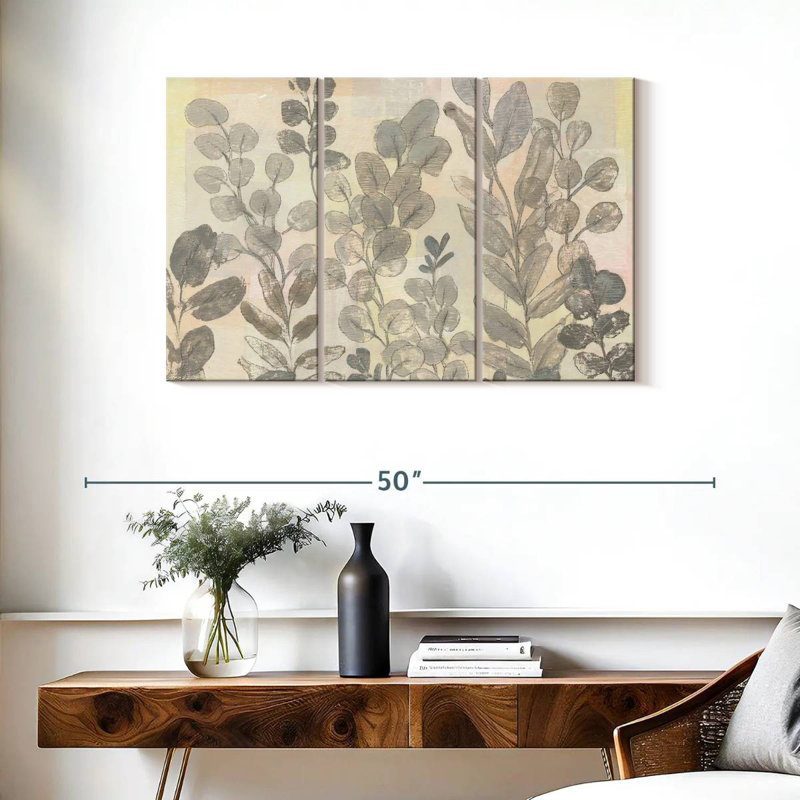 Leaf Pattern I, 24" H x 38" W