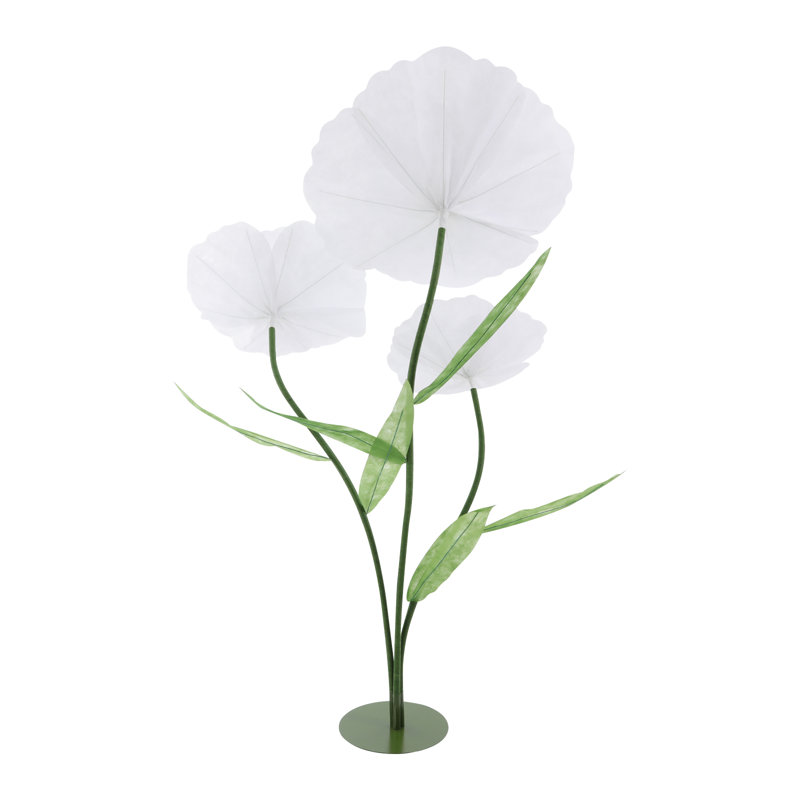 Fleurs artificielles avec base