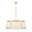 Luminaire suspendu tambour 8 lumières
