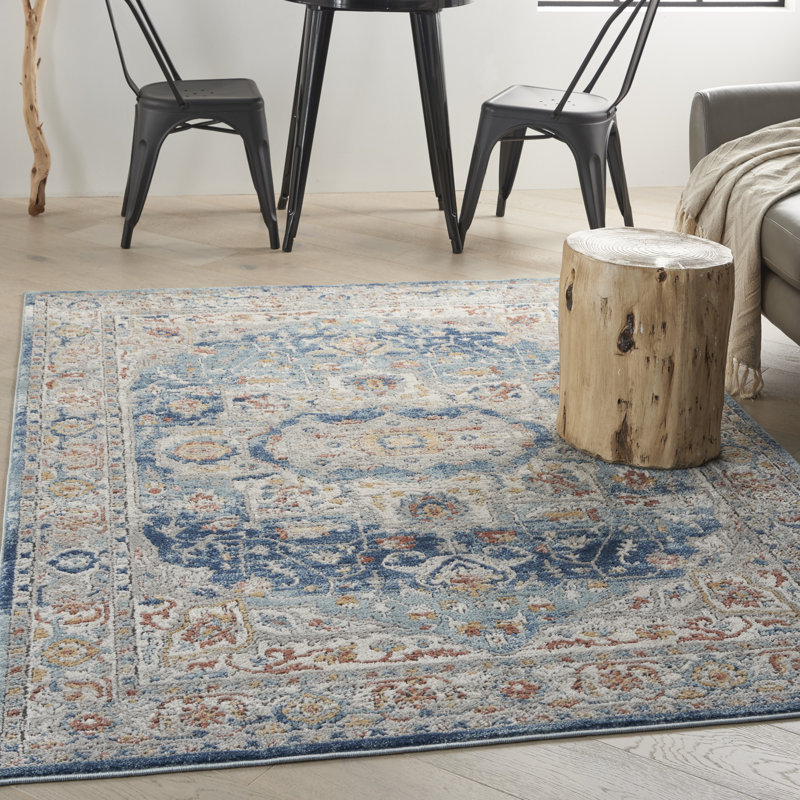 Tapis beige Freeda, Rectangle 5 pi 3 po x 7 pi 3 po