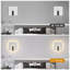 Modern Wall Sconces Bathroom Vanity Light Wall Sconces Set Of Two  Wall Lights Led Acrylic Wall Sconce Indoor Wall Lamp For Living Room Hallway Bedroom-582320394
