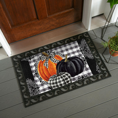 Tapis de sol en relief Pumpkin Check