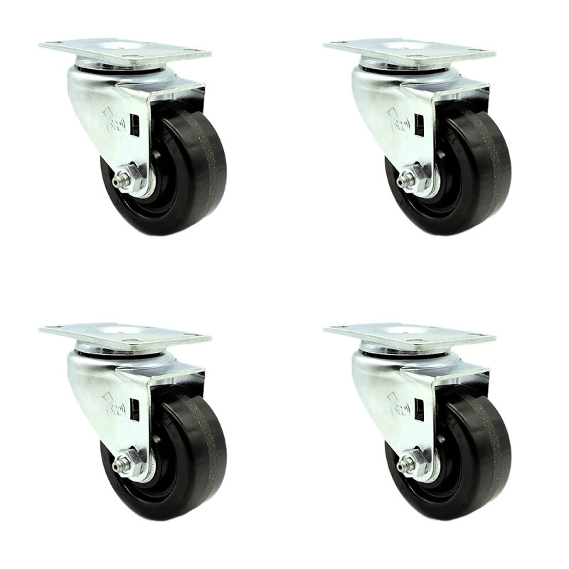 Phenolic Wheel Swivel Top Plate Caster