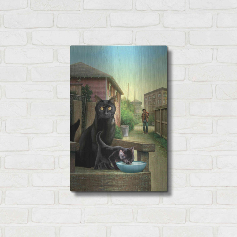 «Old Cat Cover» par Dan Craig, H 24 po x l 16 po