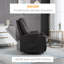 Fauteuil inclinable de massage en cuir PU avec siège pivotant à 360 degrés-580992523