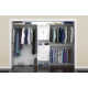 SuiteSymphony 84" W - 120" W Closet System with Drawers and Doors