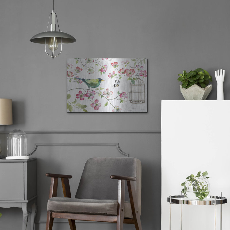 «Dogwood Garden I» par Lisa Audit, H 16 po x l 24 po