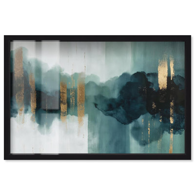 «Teal Fog III» par Art Remedy