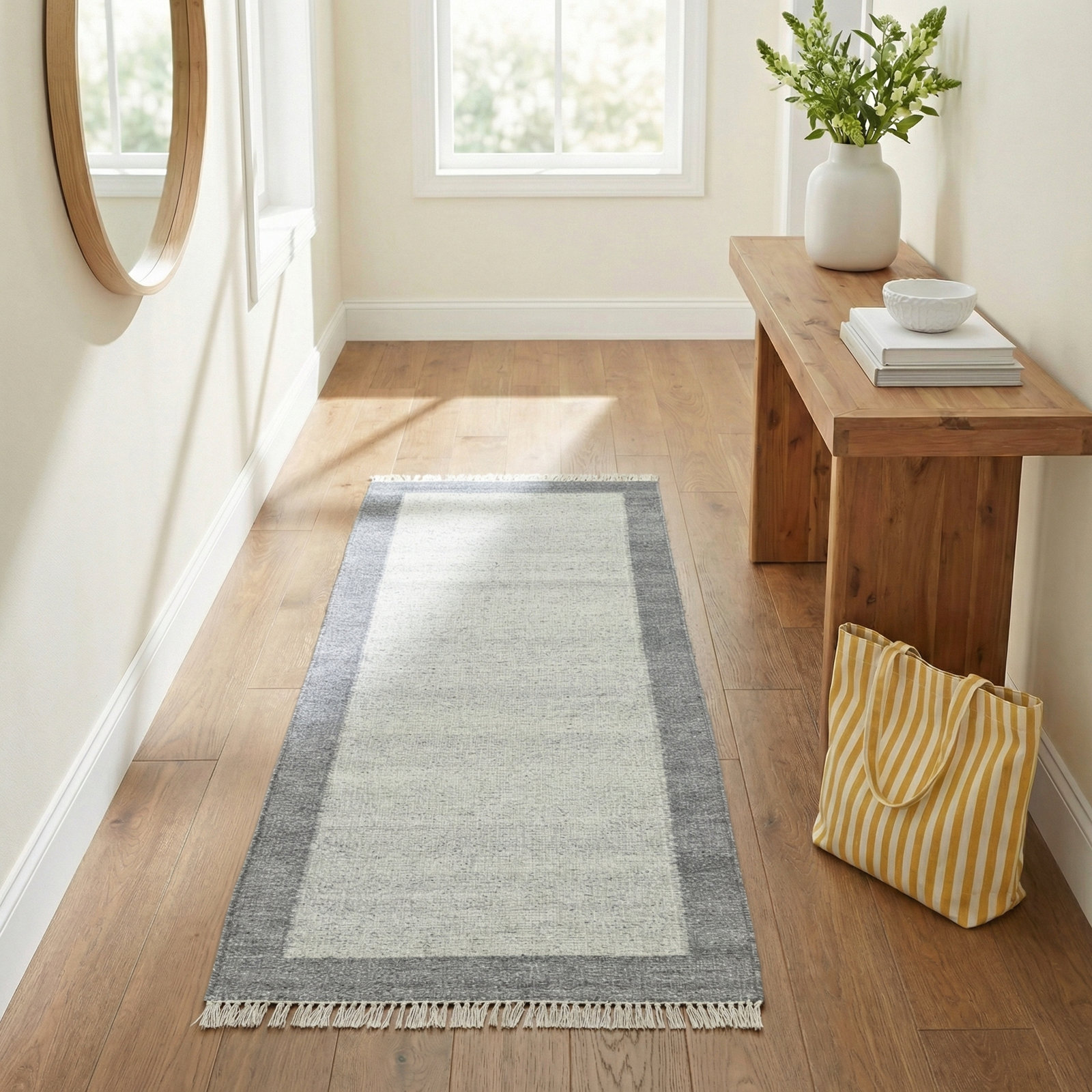 Kaylee Flatweave Rug, Runner 2'6" x 8'