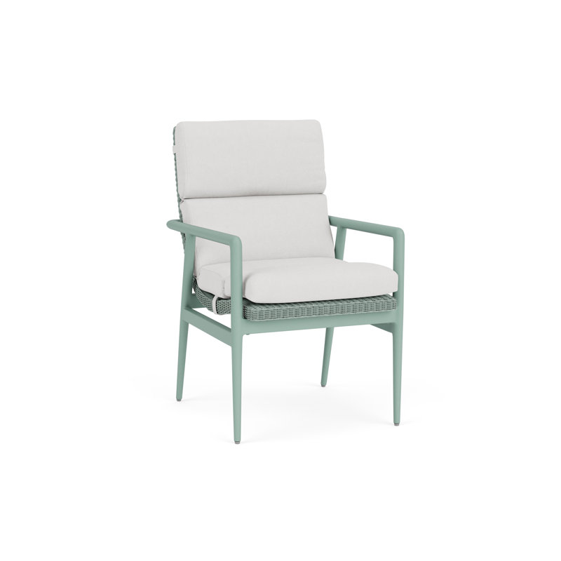 Outdoor Dining Armchair, Sea Glass