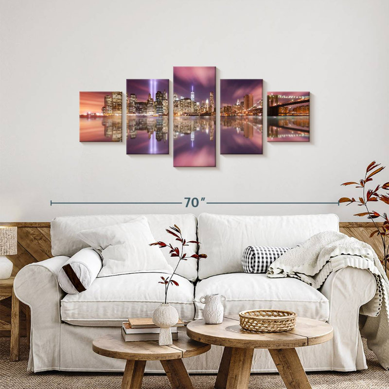 Ground Zero Skyline, 24" H x 55" W