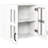 Wall-Mounted Bathroom Cabinet with Shelves
