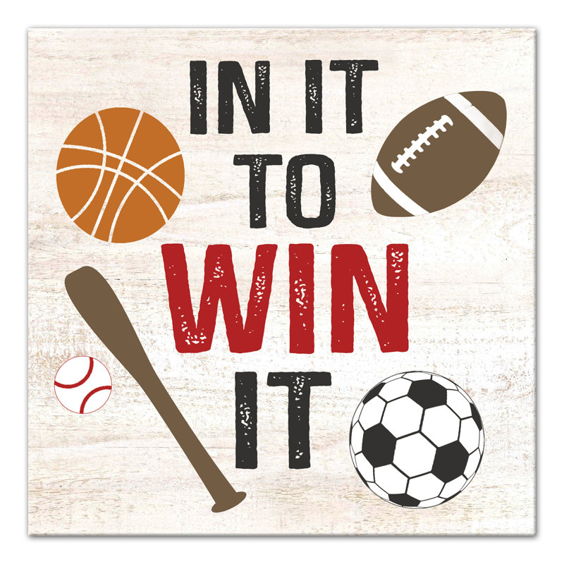 Walt Sports Canvas Art, 24" H x 24" W x 1.25" D