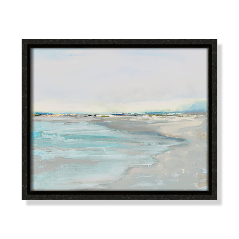 «Inlet at Dusk Print» par Val Rhodes, Espresso, H 9,5 po x l 11,5 po