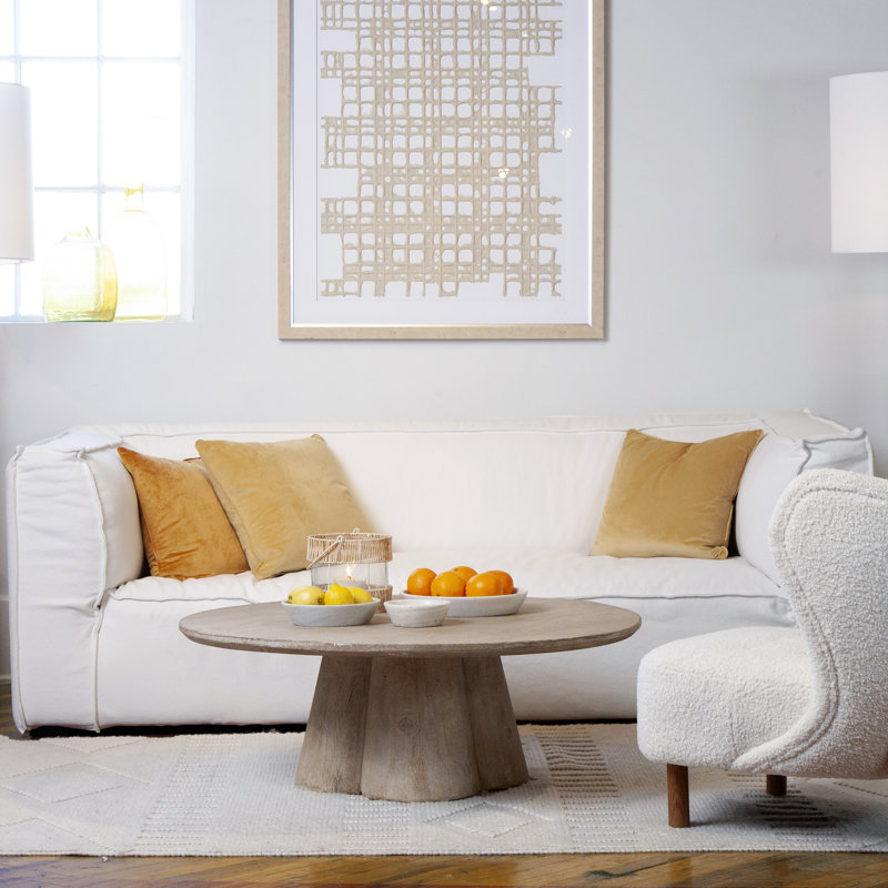Malakoff Solid Wood Coffee Table