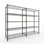 70.8" W L-Shaped Heavy Duty Wire Shelving Unit, 5-Tier Metal Storage Rack with Wheels, 1100 LBS Capacity, Adjustable for Kitchen Pantry Corner
