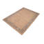 Tapis unique brun clair / gris de 6 pi 2 po x 9 pi Lanell par Arshs Fine Rugs