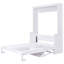 Grand lit escamotable avec tablette