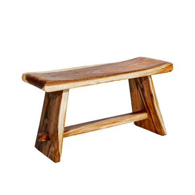 Burruss Solid Wood Accent Stool