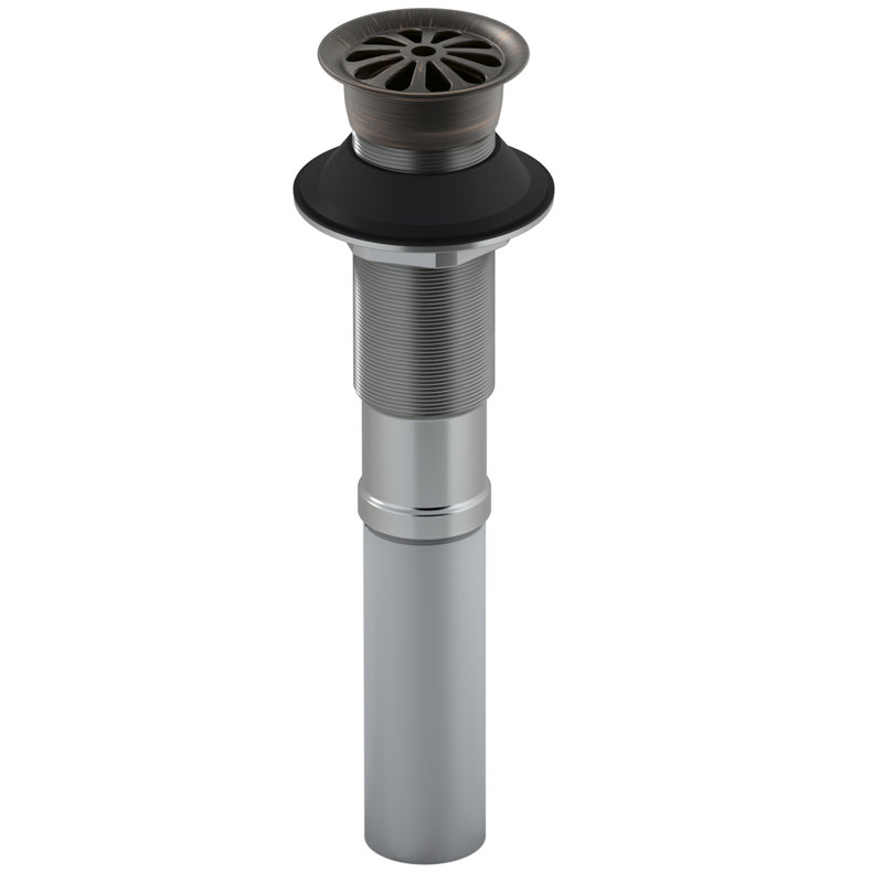 Grid Bathroom Sink Drain, Oil Rubbed Bronze, Yes