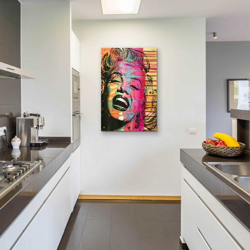 Marilyn - impression sans cadre, H 36 po x l 24 po x P 0,2 po