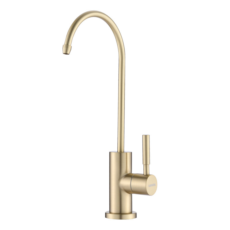 Cheetah Sourcing Kitchen Faucet, Brushed Gold, Lever