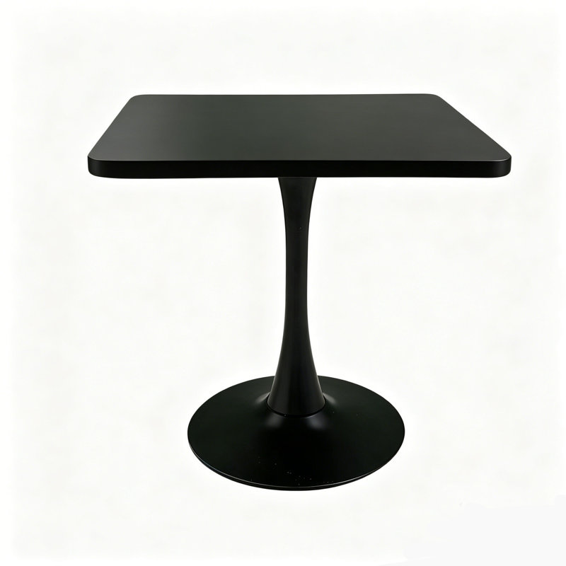Square Dining Table, Black