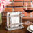 Solid Wood Tabletop Standing Napkin Holder