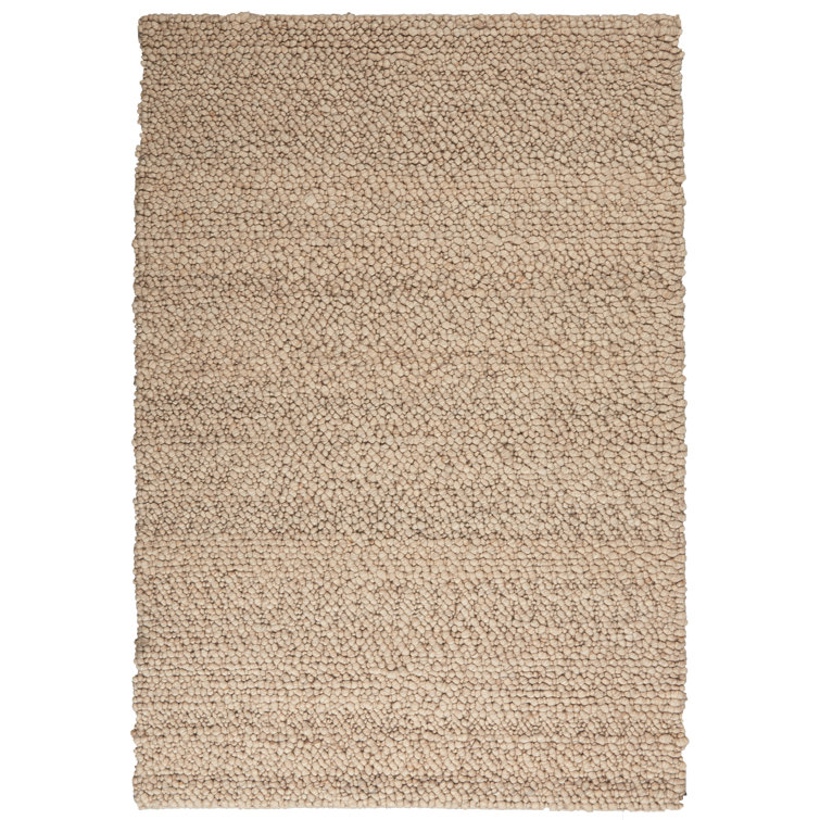 Riverstone Wool Area Rug in Brown
