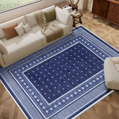 Tapis moderne lavable à la machine