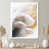 White Picture Framed