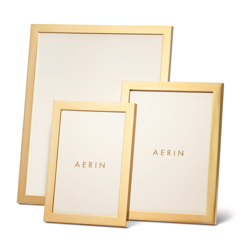 Martin Gold Minimalist Metal Picture Frame 5" x 7"