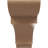 3"W x 18"D x 6"H New Brighton Rough Cedar Woodgrain TimberThane Corbel, Primed Tan-88292424