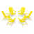 Jaune citron / blanc est en rupture de stock