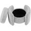Repose-pieds rond avec rangement Horizon 29 po-1311537121